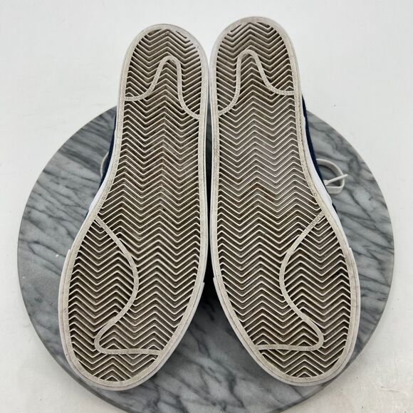 Nike Stefan Janowski Sneakers Mens 10 Blue Denim Canvas Low Top Skater Shoes - Picture 7 of 11